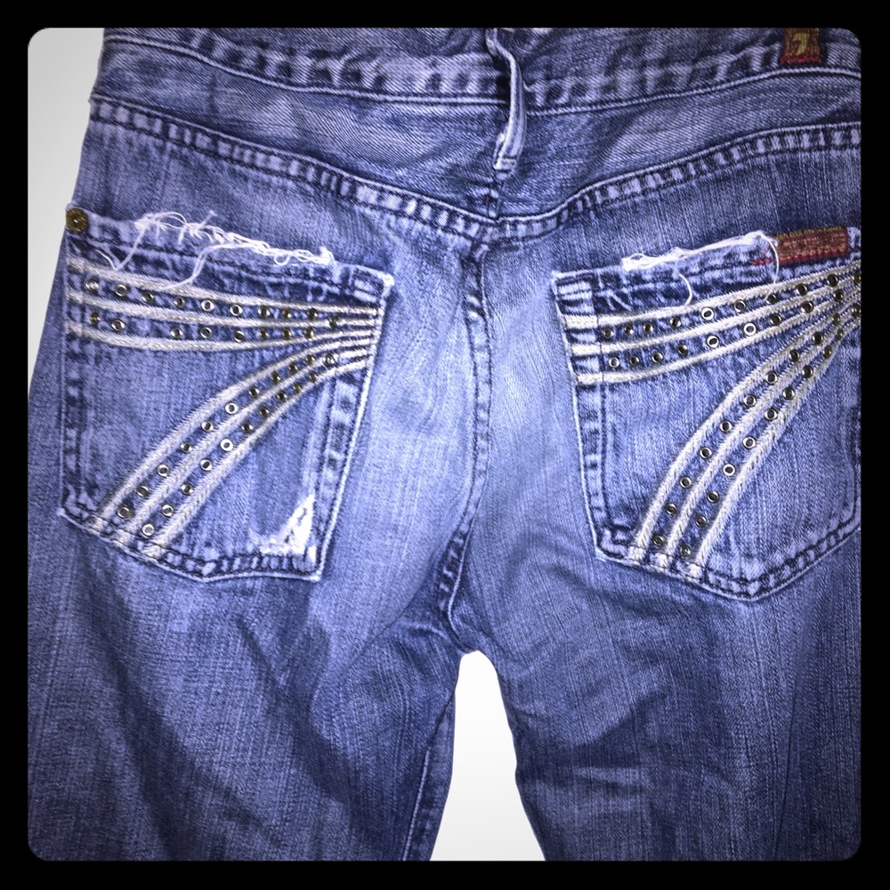 Vintage Seven for all Mankind jeans! Size 28!